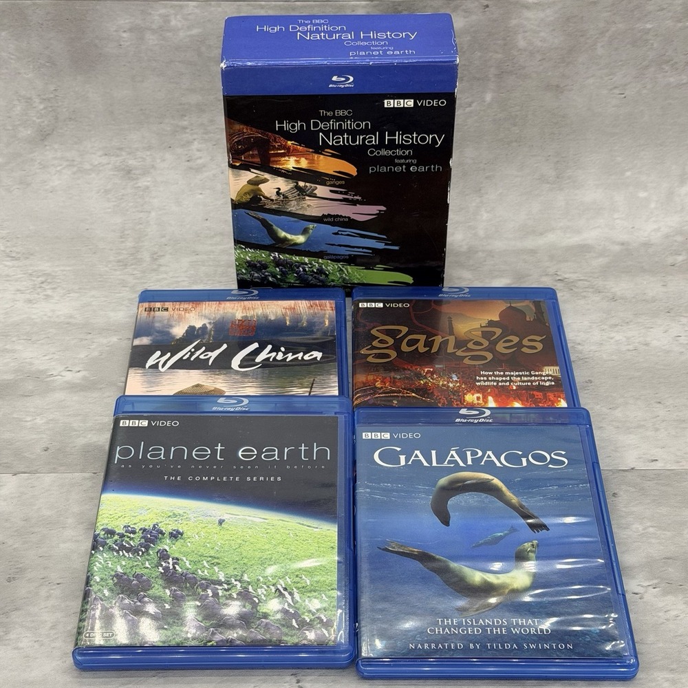 BBC High Definition Natural History Collection Blu-ray Planet Earth 8 Disk Set